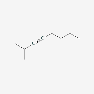 molecular formula C9H16 B13942306 3-Octyne, 2-methyl- CAS No. 55402-15-8