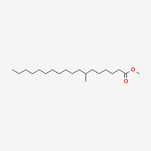 molecular formula C20H40O2 B13942372 Methyl 7-methyloctadecanoate CAS No. 55124-98-6