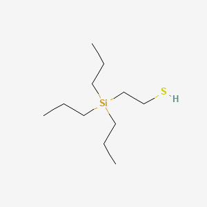 molecular formula C11H26SSi B13942441 2-(Tripropylsilyl)ethanethiol CAS No. 51725-05-4