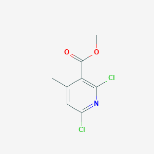molecular formula C8H7Cl2NO2 B1394249 Methyl 2,6-dichloro-4-methylnicotinate CAS No. 1013648-04-8