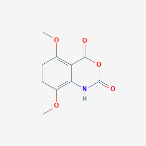 molecular formula C10H9NO5 B13942563 5,8-Dimethoxy-1H-benzo[d][1,3]oxazine-2,4-dione CAS No. 1044764-32-0