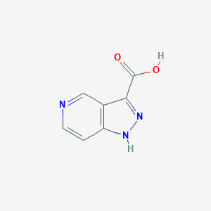 molecular formula C7H5N3O2 B1394257 1H-pyrazolo[4,3-c]pyridine-3-carboxylic acid CAS No. 932702-11-9