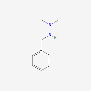molecular formula C9H14N2 B13942724 2-Benzyl-1,1-dimethylhydrazine CAS No. 28082-45-3