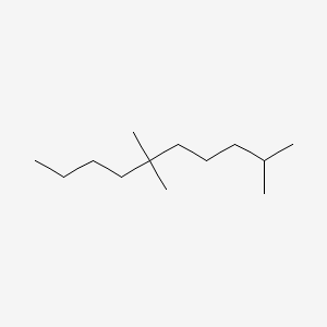 molecular formula C13H28 B13942731 2,6,6-Trimethyldecane CAS No. 62108-24-1