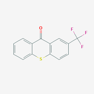 molecular formula C14H7F3OS B139428 2-(三氟甲基)噻吨-9-酮 CAS No. 1693-28-3