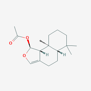 molecular formula C17H26O3 B139429 7-Deacetoxyolepupuane CAS No. 134822-40-5
