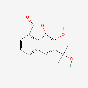 molecular formula C15H14O4 B13942900 Emmotin D CAS No. 53915-47-2