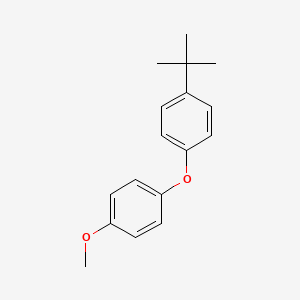 molecular formula C17H20O2 B13942948 4-(p-Tert-butylphenoxy)anisole 