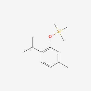 molecular formula C13H22OSi B13943016 Thymol-TMS CAS No. 55012-80-1