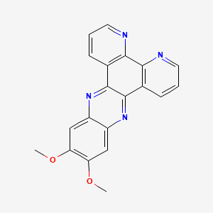 molecular formula C20H14N4O2 B13943067 11,12-dimethoxyquinoxalino[2,3-f][1,10]phenanthroline 
