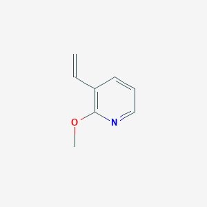 molecular formula C8H9NO B13943214 3-Ethenyl-2-methoxypyridine CAS No. 410540-45-3