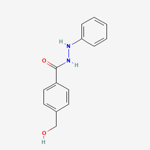 molecular formula C14H14N2O2 B1394328 4-(Hydroxymethyl)-N'-phenylbenzohydrazide CAS No. 114068-92-7