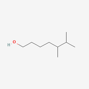 molecular formula C9H20O B13943397 5,6-Dimethylheptan-1-ol CAS No. 60564-78-5