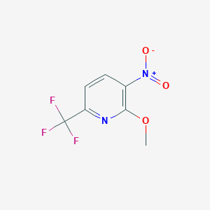 2-Methoxy-3-nitro-6-(trifluoromethyl)pyridine