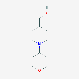 (1-Tetrahydro-2H-pyran-4-ylpiperidin-4-yl)methanol