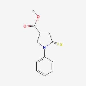 Methyl 1-Phenyl-5-thioxopyrrolidine-3-carboxylate