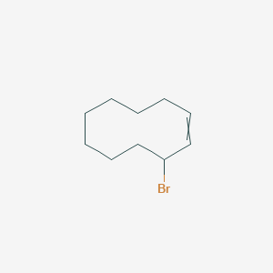 molecular formula C10H17Br B13943515 3-Bromocyclodecene CAS No. 56325-56-5