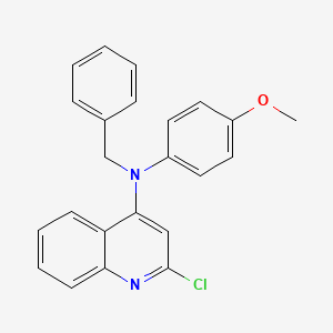 N-Benzyl-2-chloro-N-(4-methoxyphenyl)quinolin-4-amine