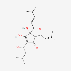 molecular formula C21H30O5 B13943534 Agn-PC-07arqn CAS No. 57195-47-8