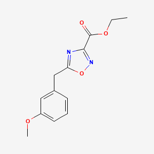 Ethyl 5-(3-Methoxybenzyl)-1,2,4-oxadiazole-3-carboxylate