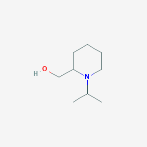molecular formula C9H19NO B139439 1-(2-Propyl)-2-piperidinemethanol CAS No. 135938-65-7