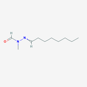 molecular formula C10H20N2O B13943994 N-Methyl-N'-octylideneformohydrazide CAS No. 61748-13-8