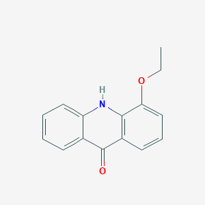 molecular formula C15H13NO2 B13944248 4-Ethoxy-9(10H)-acridinone CAS No. 71803-12-8