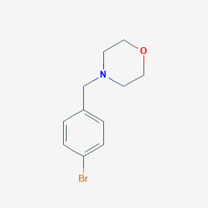 molecular formula C11H14BrNO B139443 4-(4-Bromobenzyl)morpholine CAS No. 132833-51-3