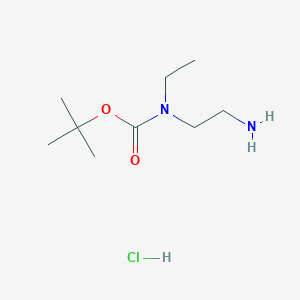 tert-Butyl (2-aminoethyl)(ethyl)carbamate hydrochloride