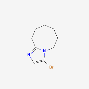 3-Bromo-5,6,7,8,9,10-hexahydroimidazo[1,2-a]azocine