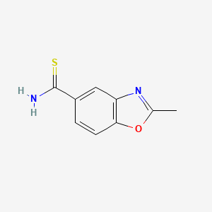 2-Methyl-1,3-benzoxazole-5-carbothioamide