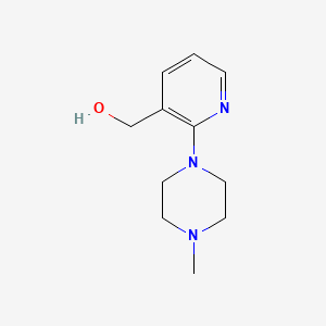 [2-(4-Methylpiperazin-1-yl)pyridin-3-yl]methanol