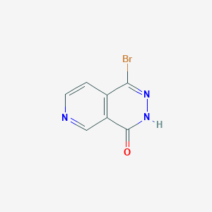 molecular formula C7H4BrN3O B13944701 1-Bromopyrido[3,4-d]pyridazin-4(3H)-one 