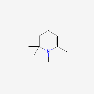 molecular formula C9H17N B13944897 Piperidine, 2,3-didehydro-1,2,6,6-tetramethyl- CAS No. 63867-76-5