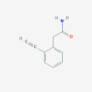 2-(2-Ethynylphenyl)acetamide