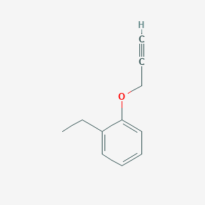 molecular formula C11H12O B13945077 1-Ethyl-2-[(prop-2-yn-1-yl)oxy]benzene CAS No. 342403-44-5