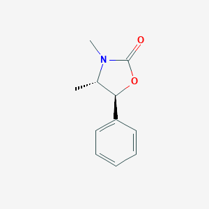 molecular formula C11H13NO2 B139451 (4S,5S)-3,4-Dimethyl-5-phenyl-1,3-oxazolidin-2-one CAS No. 16251-47-1