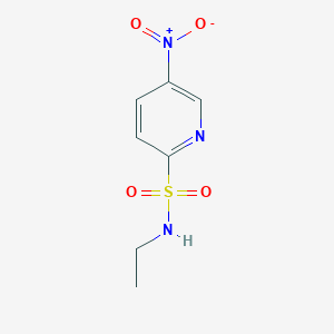 molecular formula C7H9N3O4S B13945183 N-ethyl-5-nitropyridine-2-sulfonamide 