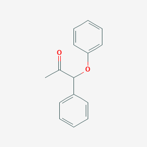 molecular formula C15H14O2 B13945237 1-Phenoxy-1-phenylpropan-2-one CAS No. 35855-75-5