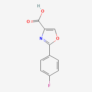 2-(4-Fluorophenyl)-1,3-oxazole-4-carboxylic acid