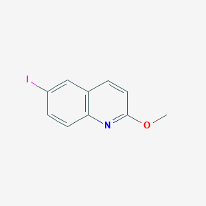molecular formula C10H8INO B13945441 6-Iodo-2-methoxyquinoline 