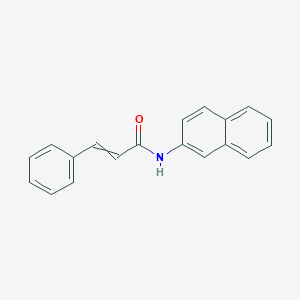 molecular formula C19H15NO B13945488 N-(2-Naphthalenyl)-3-phenylpropenamide 