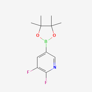 2,3-Difluoro-5-(4,4,5,5-tetramethyl-1,3,2-dioxaborolan-2-yl)pyridine