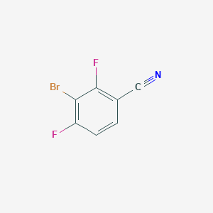 molecular formula C7H2BrF2N B1394560 3-Bromo-2,4-difluorobenzonitrile CAS No. 935534-48-8