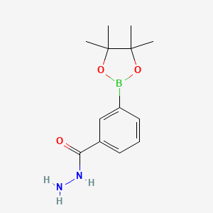3-(4,4,5,5-Tetramethyl-1,3,2-dioxaborolan-2-yl)benzohydrazide