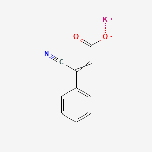molecular formula C10H6KNO2 B1394588 Potassium 3-cyano-3-phenylacrylate CAS No. 149373-58-0
