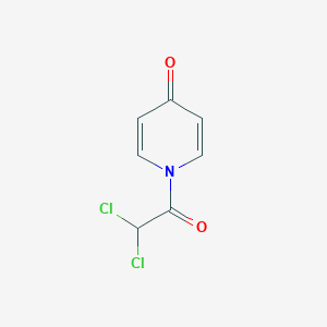 molecular formula C7H5Cl2NO2 B13945955 1-(Dichloroacetyl)pyridin-4(1H)-one CAS No. 74669-37-7