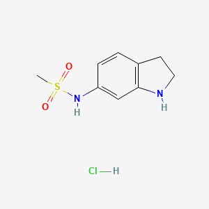 N-(2,3-dihydro-1H-indol-6-yl)methanesulfonamide hydrochloride