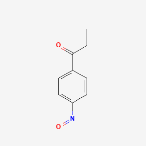 molecular formula C9H9NO2 B13946149 p-Nitrosopropiophenone CAS No. 53033-81-1