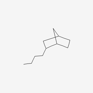 molecular formula C11H20 B13946222 2-Butylbicyclo[2.2.1]heptane CAS No. 61177-16-0